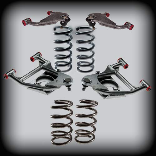 Crown Suspension 1997-2002 Ford Expedition 2" Lowering Rear Drop Coils...