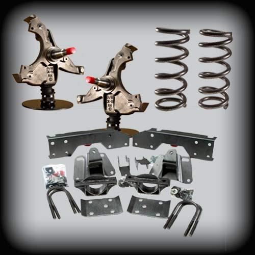 TopGun Customs 1-2 Inch Lowering Shackles For 1995-1999 Chevy Tahoe - Pair