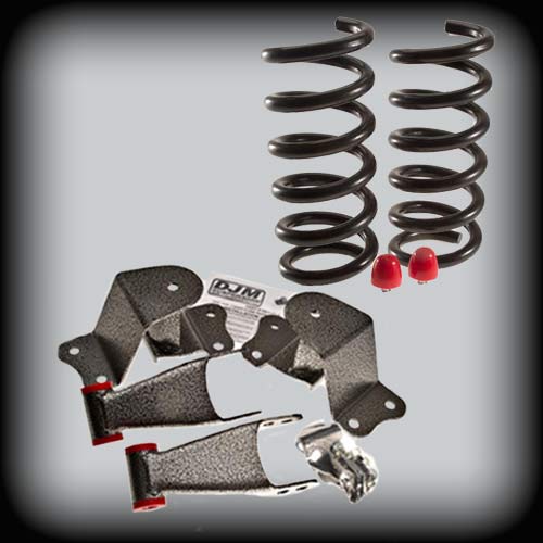 Suspension Rear Drop Shackles Kit CLANKMOTO Lowering 2 Rear Lowering Shackle Kit for Chevy C1500 C2500 1988-1998 