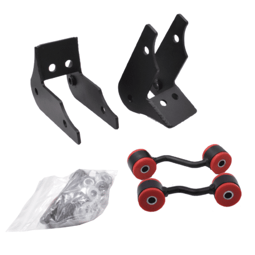 2007–2018 Avalanche, Tahoe and Suburban Rear Hardware Kit (used with lowered coil springs)