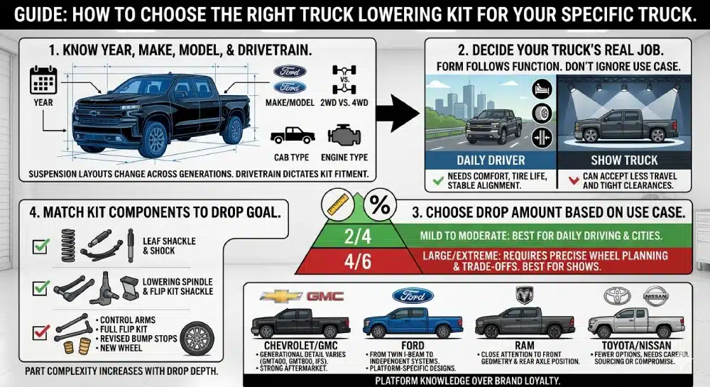 choose lowering kit