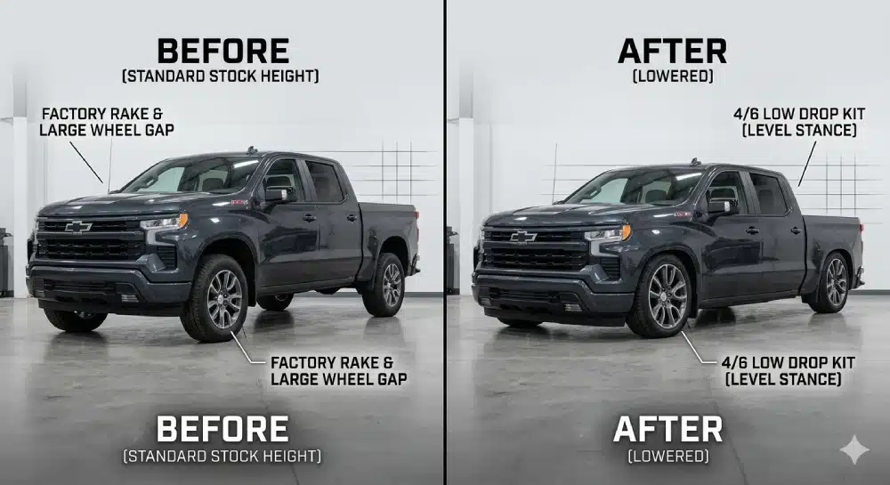 Before and After Suspension