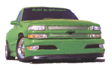 Lowered 2007–2015 Chevy Silverado with DJM Suspension