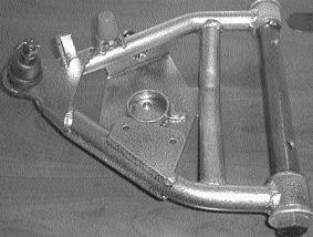 DJM CA2356L-3 lower control arm assembly with ball joint and cross shaft
