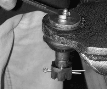 Installing grease fitting on ball joint