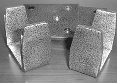 DJM axle locator bracket and spring plate for FK3098 flip kit