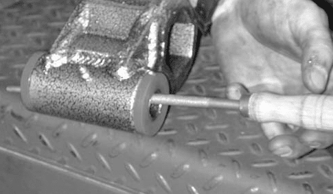 Installing grease fittings on lower control arm (Fig #9)