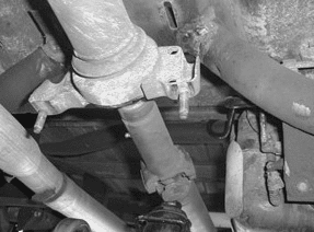 Drilling cross member for new carrier bearing bracket