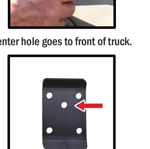 Spring plate hardware, caution on over-tightening
