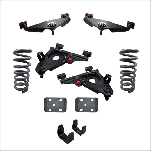 1998-2010 Ford Ranger 4 inch Front / 5 inch Rear Complete Lowering Kit (Shocks Included)
