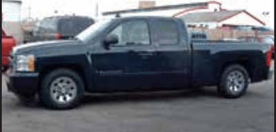 2016–2018 Chevy Silverado 2WD pickup fitted with DJM Suspension lower control arms